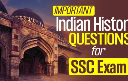 Indian History Questions for SSC
